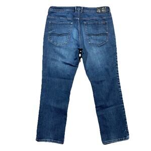 Buffalo David Bitton Jackson-X Straight Stretch Jeans 36x29 Medium Wash